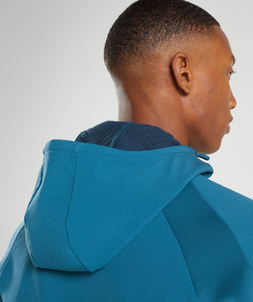 Men's Gymshark Apex Jackets Turquoise | CA 73AND5